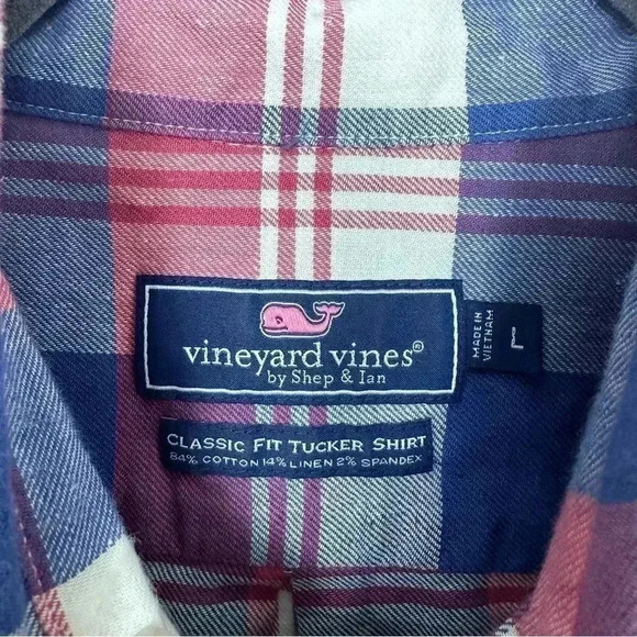 Vineyard vines classic fit Tucker shirt button down size large - Picture 8 of 8
